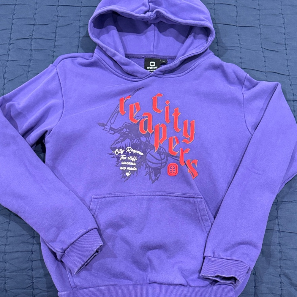Overtime City Reapers Purple Youth Hoodie